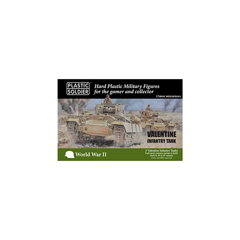 Plastic Soldier Company Valentine Infantry Tank
