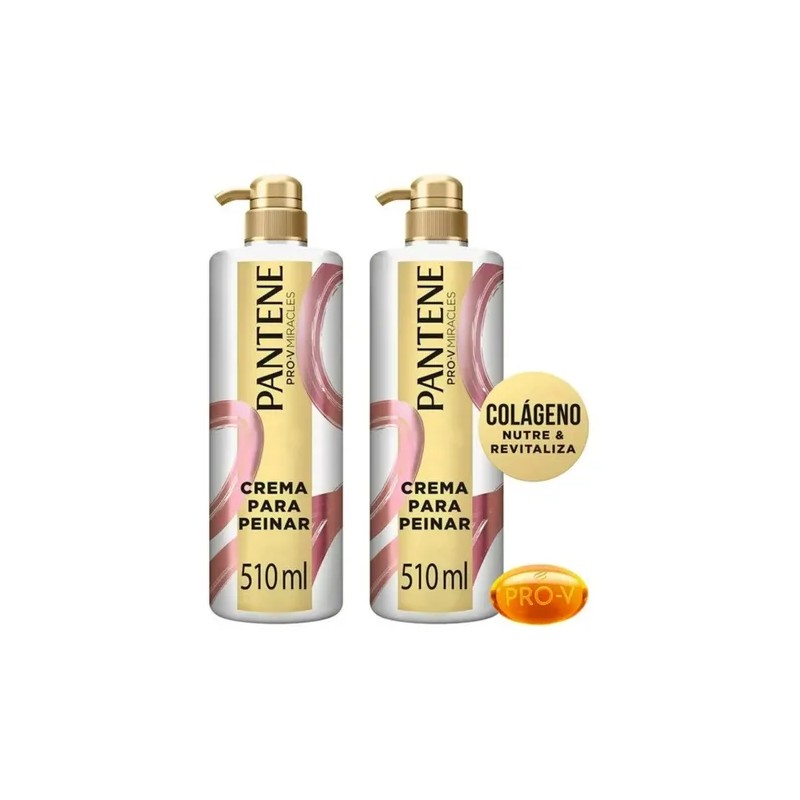 Crema Peinar Pantene Pro Miracles Pzas 510