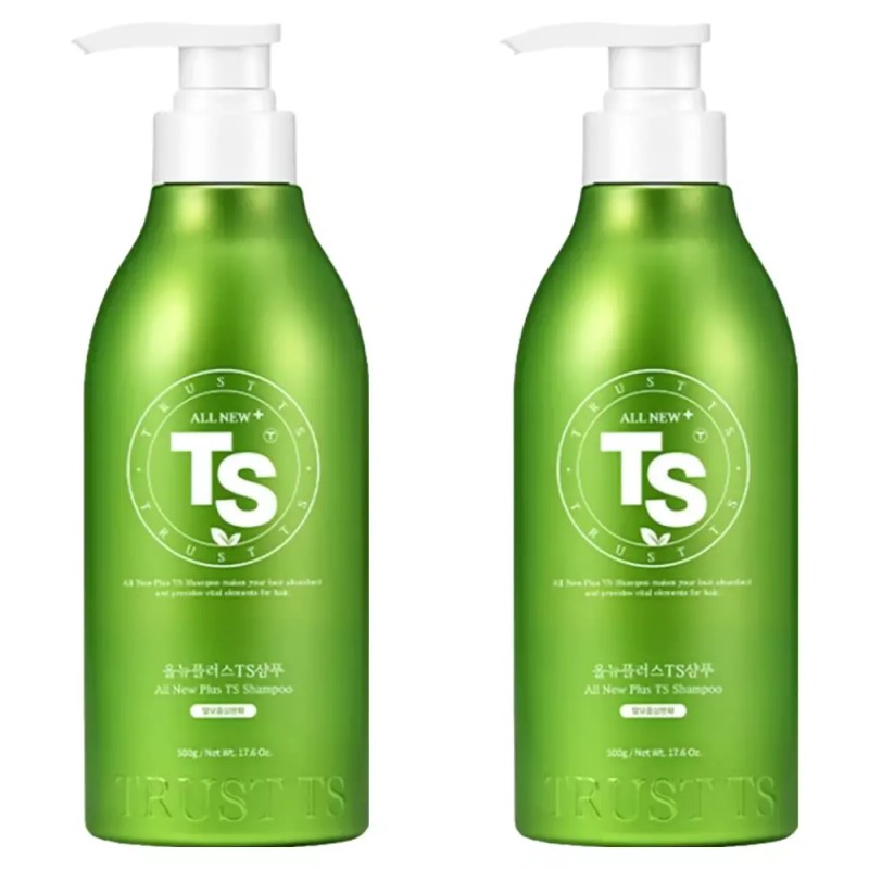 TS 올뉴 플러스 증상완화 샴푸,500g,2개 TS All-New Plus Symptom Relief
