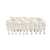 Creative Co-Op Resin Sheep Planter with Distressed Finish, White