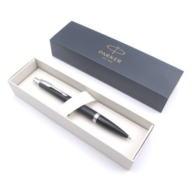 Parker Urban Premium Ballpoint Pen - Black Ebony Chiselled - Black Ink - Gift Boxed