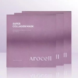 Arosel 아로셀 슈퍼콜라겐 마스크 (4매입) x 3박스 / iuy Arocell Super Collagen Mask (4 sheets) x 3 boxes