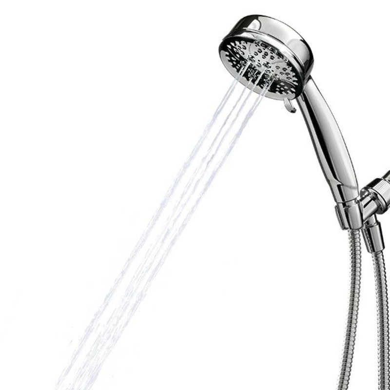Moen 26015 Caldwell 4.25-Inch 5-Function Handheld Shower with Bracket and