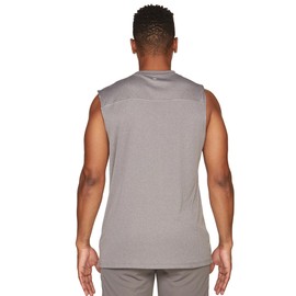 COLOSSEUM Active Men's Nano Sleeveless Tee (Smoked Pearl, 3X-Large)