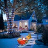 JMEXSUSS 2 Pack 100 LED Solar Rope Lights, IP65 Solar