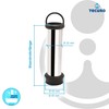 tecuro 90611 Standpipe Drain Chrome-Plated Brass 1 1/2 Inch x