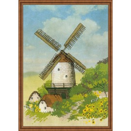 RIOLIS Cross Stitch Kit - PT-0045 - Windmill