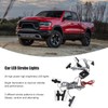12V Car Emergency Strobe Lights Bright Illumination 24 LED Lights