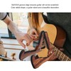 Electric Guitar Stand MA38E Foldable Zebrawood RabbibShape Flooring Holder with