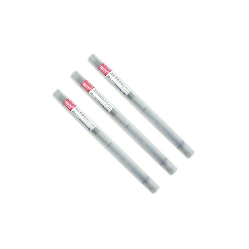 HAND Extra Dark 2B Automatic Pencil Lead Refills, 0.7mm, 15/Tube