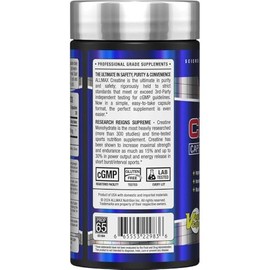 ALLMAX Essentials CREATINE 3000 (120 Capsules) - Improves Performance & Training Intensity - Gluten Free - 30 Servings