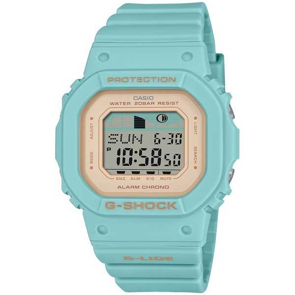 Casio G-LIDE GLX-5600 Series Wristwatch, Blue (mid-size model), Retro