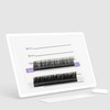Auto Fan False Eyelashes Black Volume False Eyelashes for Eyelash