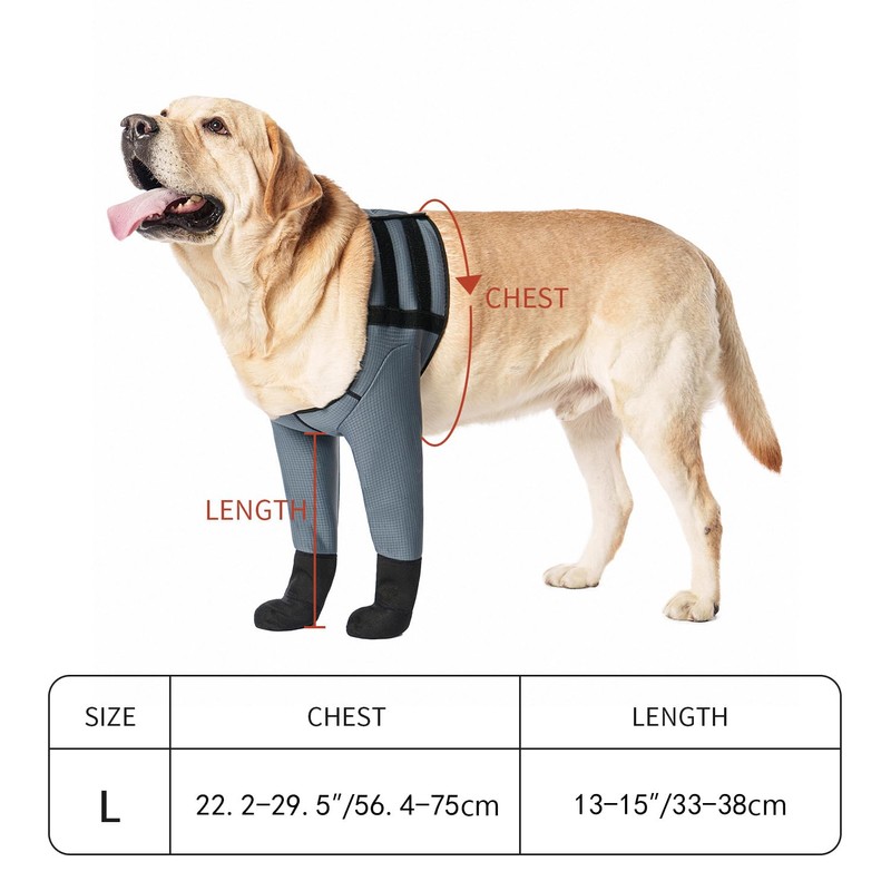 yrenoer Dog Socks & Boots - Waterproof Anti-Licking Paw Protectors