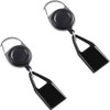 2 Pcs Retractable Lighter Clip Belt with Protective Cover, Lighter