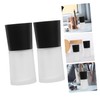 SAFIGLE 2Pcs Refillable Pump Bottles for Liquid Cosmetics Travel Friendly