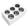 Essential Oil Heater Constant Temperature 6 Compartment Massage Oil Warmer