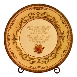 Grasslands Road American Heritage Charger Plate with Metal Stand