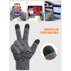 TRENDOUX Gloves for Men, Running Driving Glove Women Touchscreen Warm