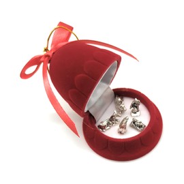 OVUNQUE PROTEGGIMI Mini Nativity Crib Minutes Nativity Scene Mini Holy Family Christmas Decoration Nativity Christmas Gift Box Velvet (Bell)