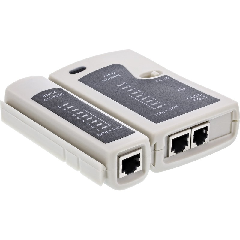 InLine® 79998 A RJ45 Cable Tester with 9 LED
