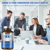 NMNH Capsules, NMNH Capsules High Dose, NAD+ Supplement, 120 Vegan,