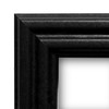 US Art 7x32 Black Picture Frame .75" Inch Wide -