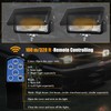 KEENWITS Classic JDM Pop-up Fog Lights Assembly with Wiring Harness,