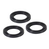 Three Rubber Blade Gaskets Compatible with MOULINEX CUISINE COMPANION Cooking