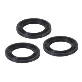 Three Rubber Blade Gaskets Compatible with MOULINEX CUISINE COMPANION Cooking Robot Measurements: 27 mm inner diameter, 40.6 mm outer and 4 mm height. Please check measurements before purchasing