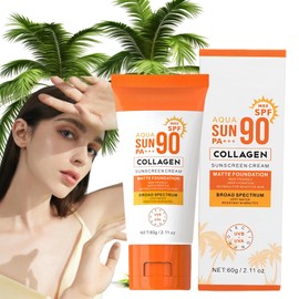 Sunblock SPF 90,SPF 90 Sunscreen,High Protection SPF90 PA+++ Suncream,Long Lasting & Non-greasy Sunscreen,Water Based Sun/screen,Resistant Daily Sun/screen Protection,Sun Cream for Face Women