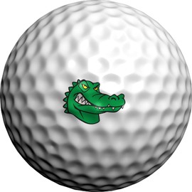 Golfdotz - USGA Rule Conforming Golf Ball Markers, Golf Ball Stickers for Marking Balls, No More Smearing from Stamps, Gifts for Golfers, Dads, and Retirees, (Alligator; 24-Count)