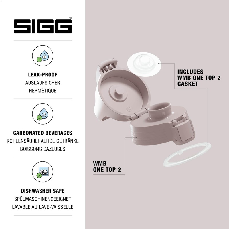 SIGG WMB ONE Top 2 Dusk Cap (One Size), Replacement
