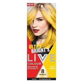 Live Colour Live Colour Ultra Brights Semi-Permanent Hair Colour, Zesty Lemon