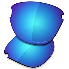 Saucer Premium Replacement Lenses for Oakley Frogskins Lite OO9374 Sunglasses High Defense - Glacier Blue Polarized