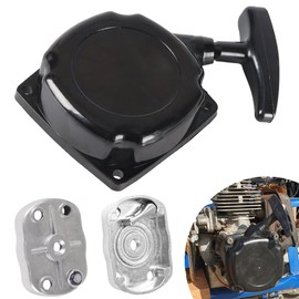 Recoil Starter Pull Start & Pawl Claw Cog 1 Set Replacement Parts for 2 Stroke ATV Pocket Rocket Bike Motor 50cc Dirt Bike Gas Scooter Mini Chopper 33cc 43cc 47cc 49cc 50cc Engine