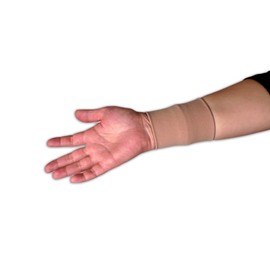 AT Surgical Unisex Slip On Wrist Compression Sleeves with Microfiber and Moisture Wicking Fabric - Medium