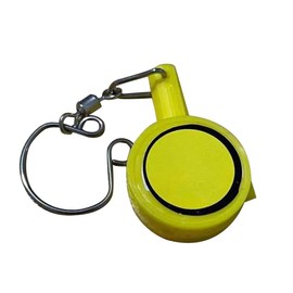 Pack of 4 Quick Fishing Line Knotter, Fishing Knot Tying Tool, Fishing Line Tying Tool, Fish Bait Hook Covers/Protectors for Beginners, Fishermen, Knots and Protection (Yellow)