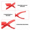 Lyreh 6pcs Crawfish Tail Peeler, 3 Colors Plastic Crawfish Shucker