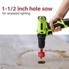 1-1/2 Inch Hole Saw for Wood, 38mm HSS BI-Metal Hole