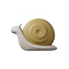 Snail Unboxing Cutter - Sustainable Ceramic Blade Box Opener (Yellow)
