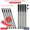 NATARAJ Mist Fine Tip Soft Smooth Ballpoint Pens (10 x