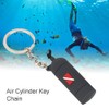 Keenso Dive Theme Key Ring, 1 x Mini PVC Scuba