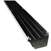 FlexxPoint 30 Year Gutter Cover System, Black Commercial 6" Gutter Guards, 22'