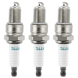 VooGenzek 3 PCS Spark Plug F7TC, Lawnmower Spark Plug, F6TC / F7TC Spark Plug Replacement, for GX120 GX200 GX240 Go Kart Mini Bike Tillage Polishing Machine 168F
