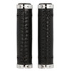 Gusti Sonny C. Genuine Leather Handlebar Grip Bicycle Grip Black