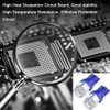cciyu 10 Pack Blue T10 5-5050-SMD PC194 LED Bulb Instrument