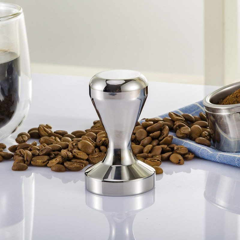 APTSPADE Coffee Tamper 58 mm, Espresso Masher 58 mm, Aluminium