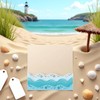Ocean Beach Wave Metal Cutting Dies Set,Summer Stencil and Embossing