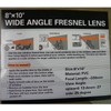Baceyong Wide Angle Fresnel Lens Parking Lot Reverse Sticker Useful